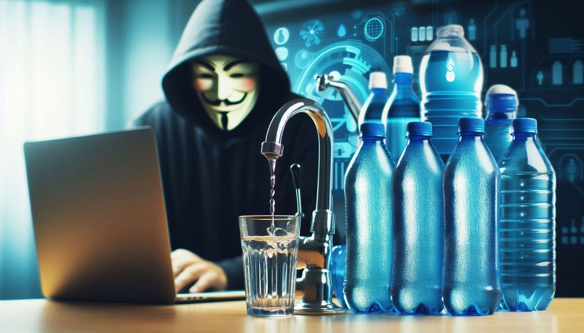 L'eau est une cible de choix chez les cybercriminels © Microsoft Designer, pour Clubic