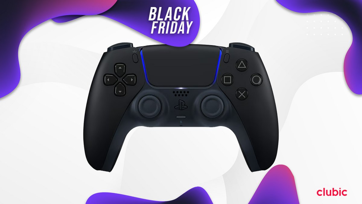 La manette PS5 DualSense en noir à prix Black Friday chez Cdiscount.