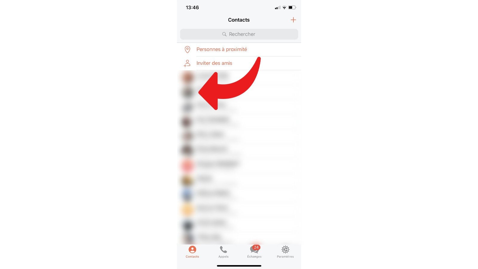 tuto telegram bloquer contact