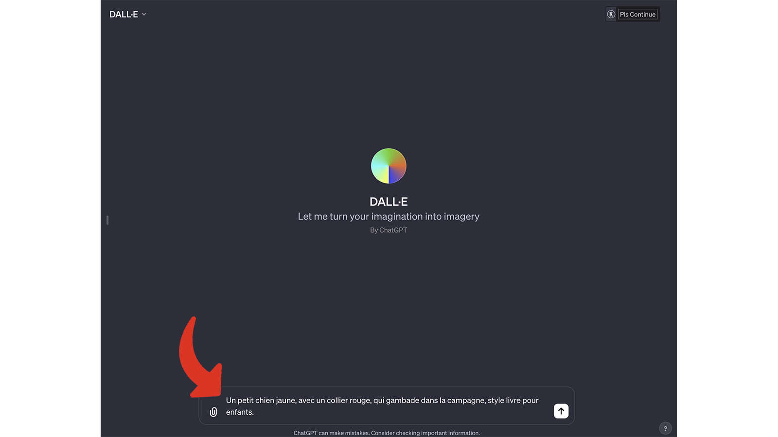 Prompt dans DALL·E 3 © Pascale Duc pour Clubic