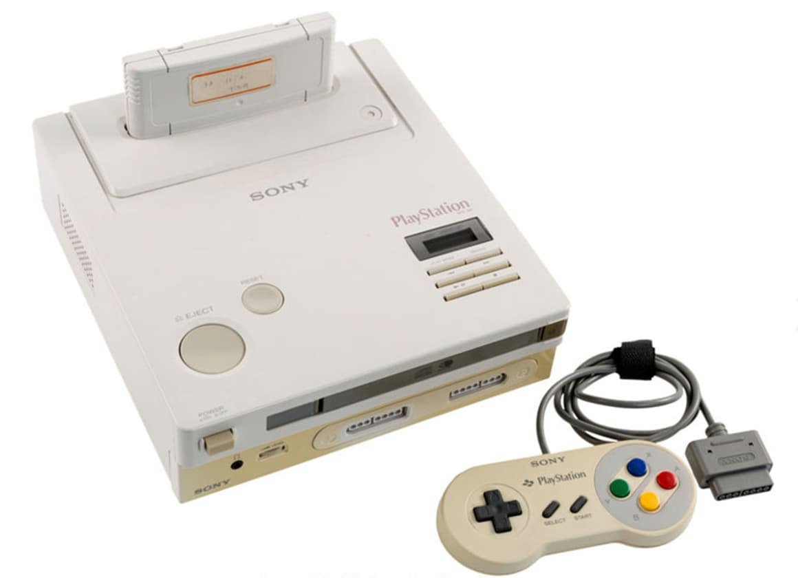Un prototype (fonctionnel) de la Nintendo PlayStation élaborée par Nintendo et Sony. ©Heritage Auctions