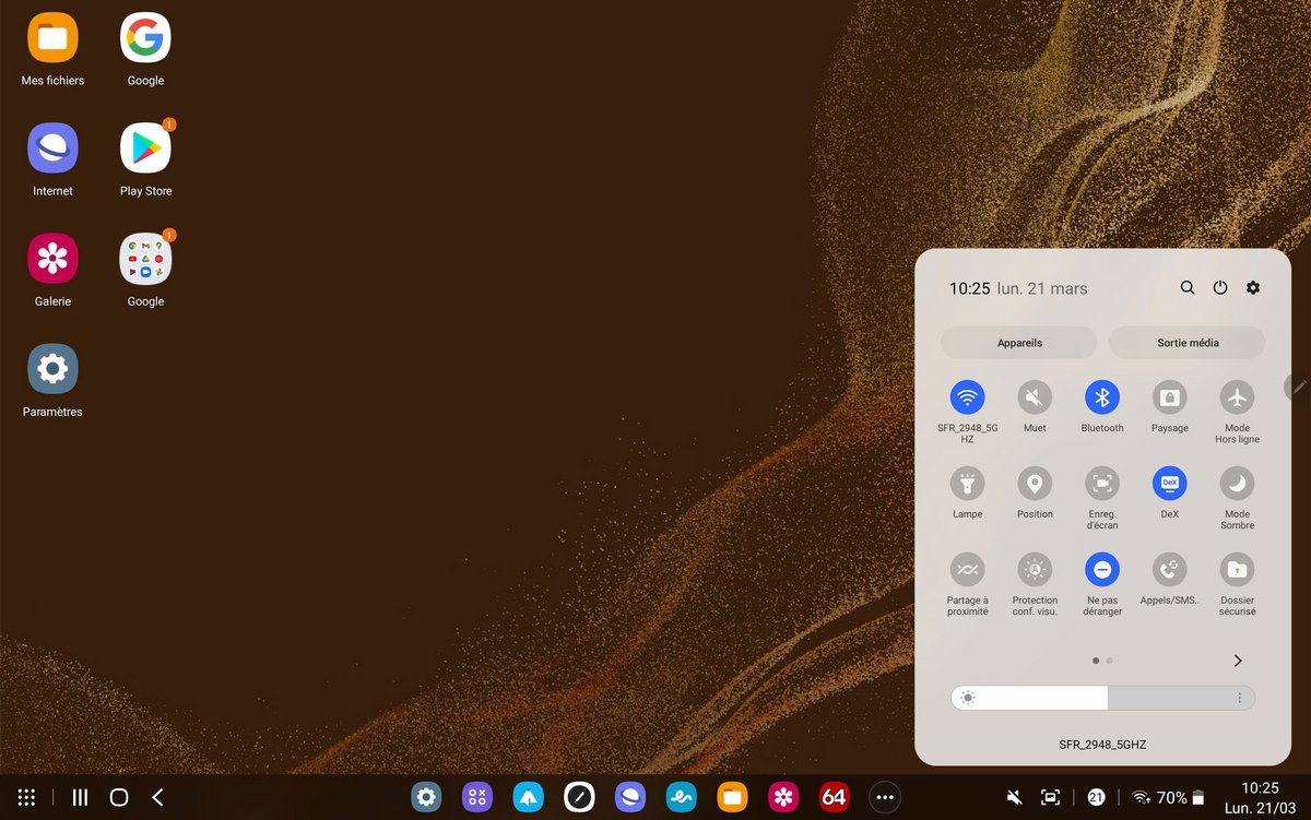 samsung dex galaxy tab s8+