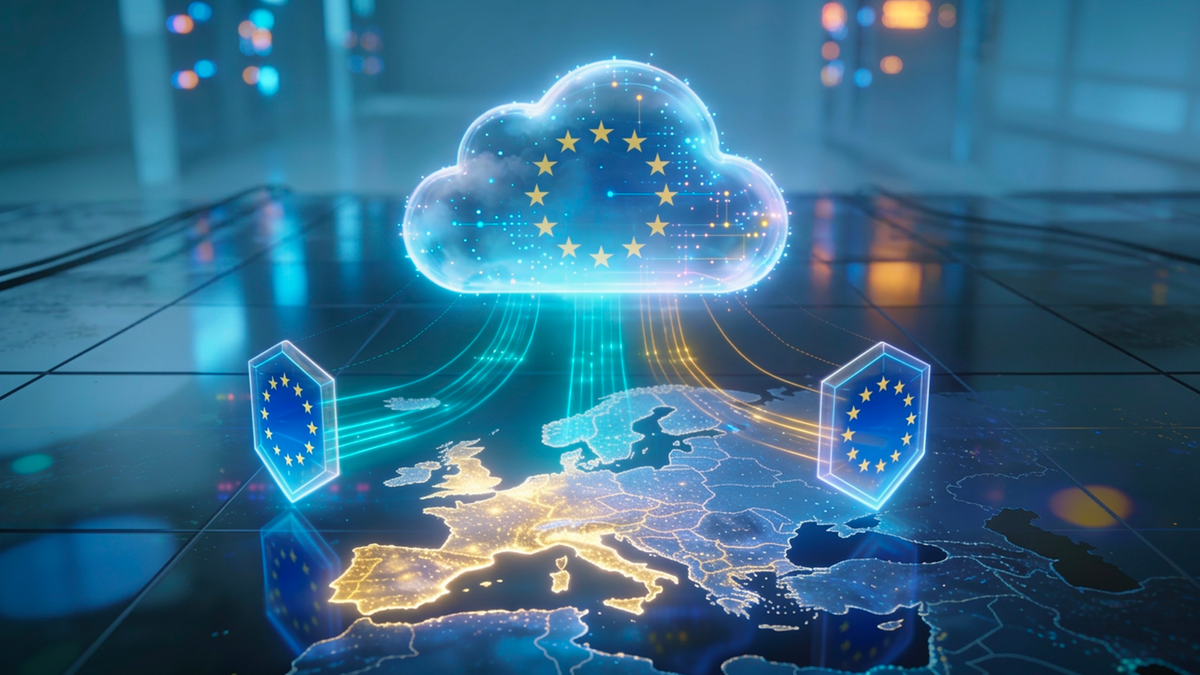 Jusqu'à 5To de stockage en ligne, et bien d'autres fonctionnalités, vous accompagnent sur Internxt Drive. ©Gemini 