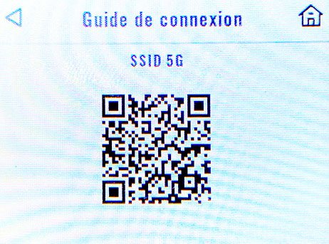 QRcode pour la connexion Wi-Fi en WPS