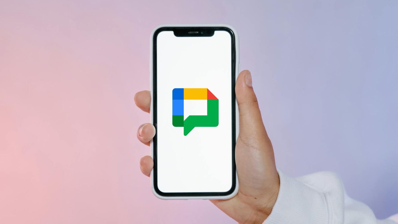 Google Chat rattrape enfin son retard. ©Google / Pexels / Mart Production / Modifié pour Clubic