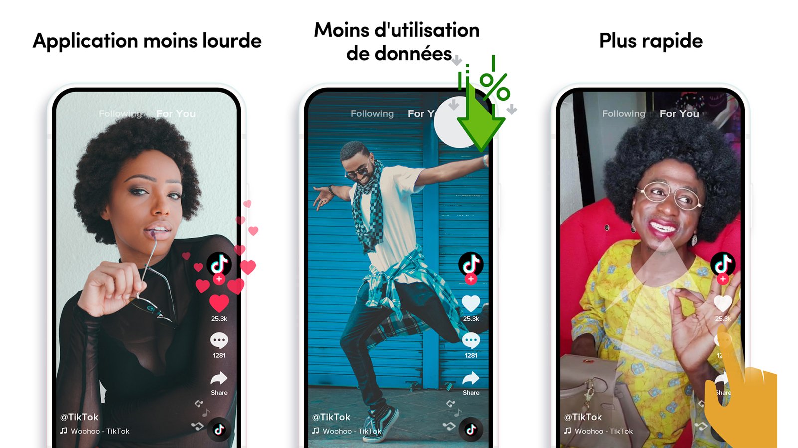 TikTok Lite : moins lourd, moins gourmand, plus rapide - © TikTok