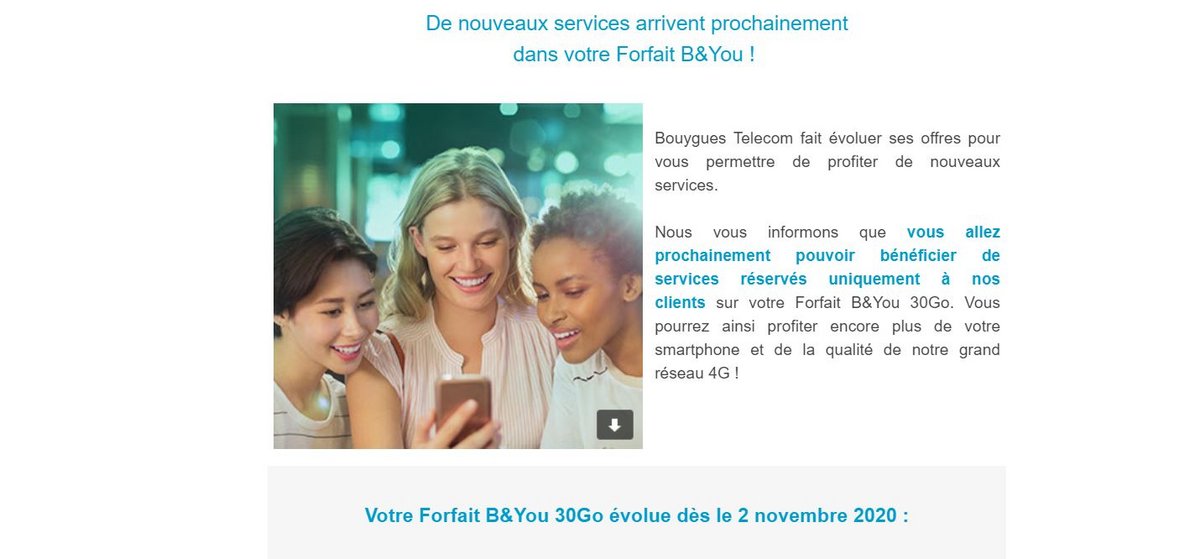 Bouygues Telecom hausse de prix