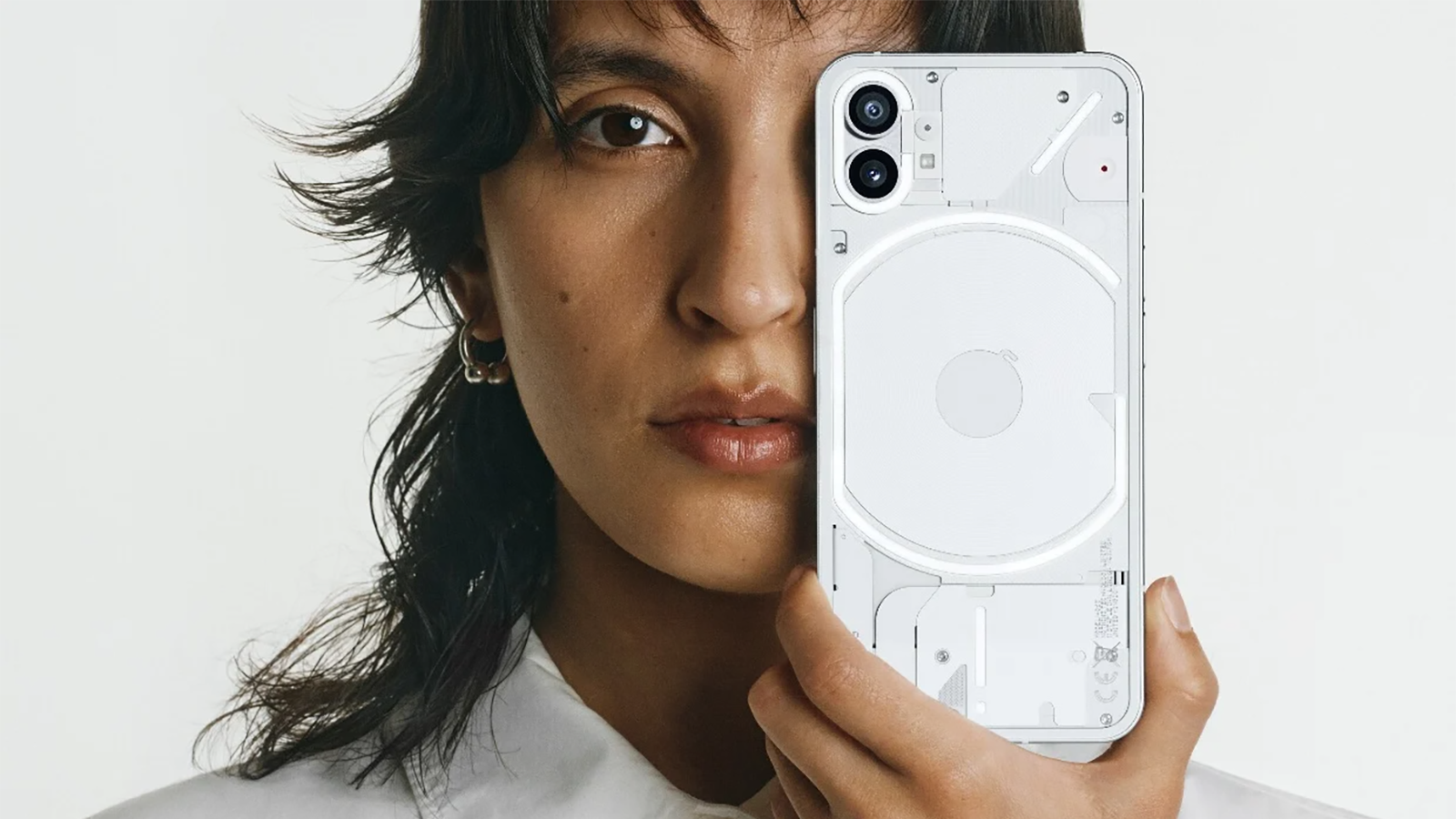 Le Nothing Phone (1) blanc