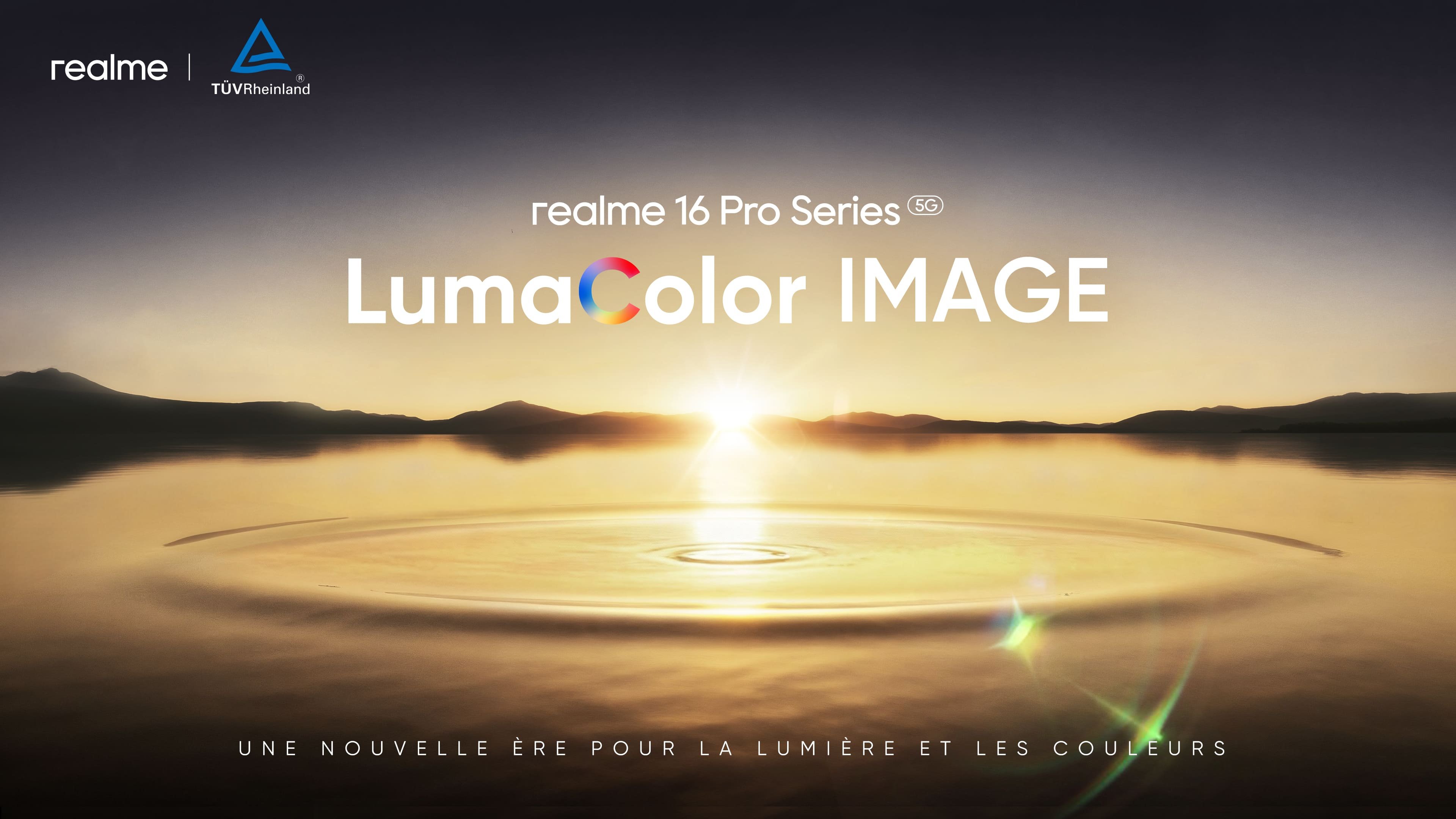 Realme a créé son propre système photo LumaColor IMAGE. ©Realme