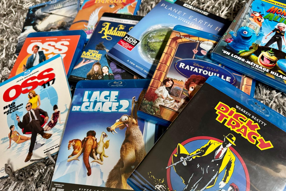 Des contenus vidéo au format Blu-Ray et Blu-Ray 4K © Stéphane Ficca pour Clubic