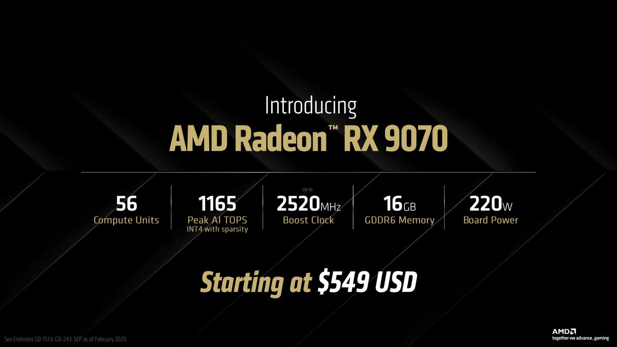 AMD Radeon RX 9070 / 9070 XT