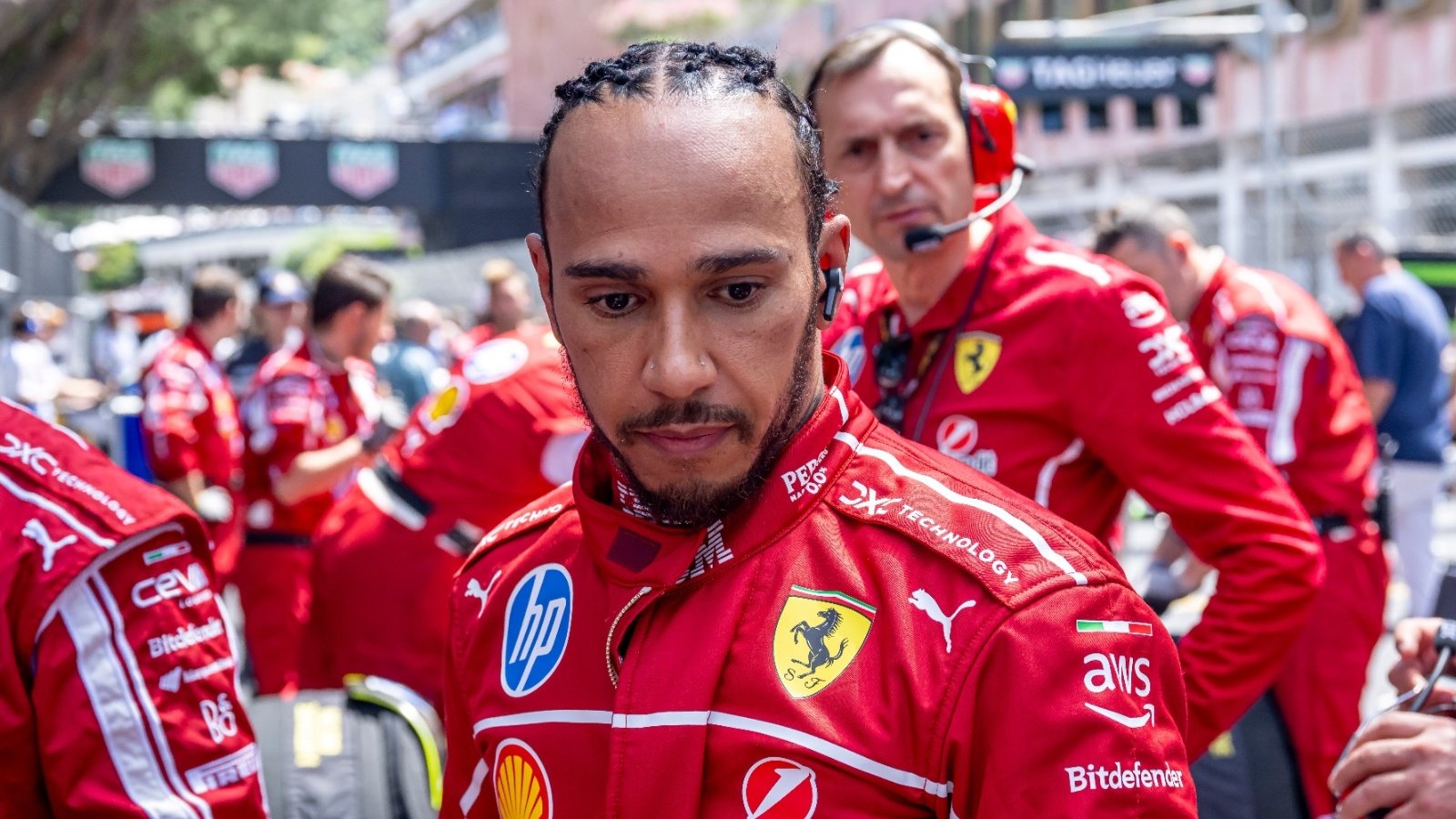 Lewis Hamilton s'est immobilisé juste avant le dernier virage - ©Motorsport Photography F1 / Shutterstock