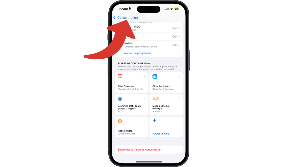 Revenir à la liste des modes de concentration © Clubic