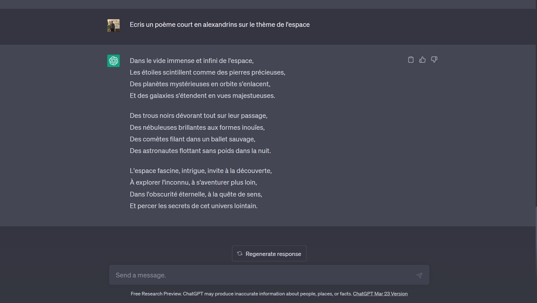 © ChatGPT / Alexandre Schmid pour Clubic