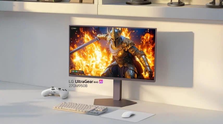 LG UltraGear evo 27GM950B : MiniLED, 5K et upscaling IA ! © LG