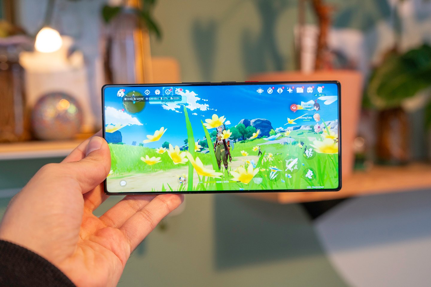 L'écran AMOLED 6,85 pouces du REDMAGIC 11 Pro. ©Pierre Crochart pour Clubic