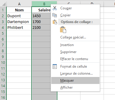 Tableau Excel 9