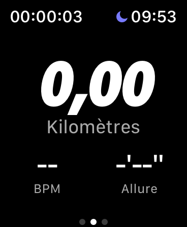 Sélec Apple Watch Nike Run Club