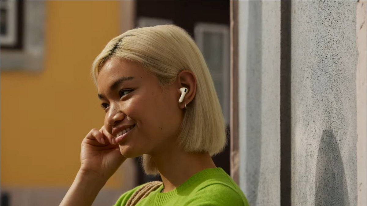 Les AirPods 3 améliorent la réduction de bruit, et captent votre rythme cardiaque ©Apple