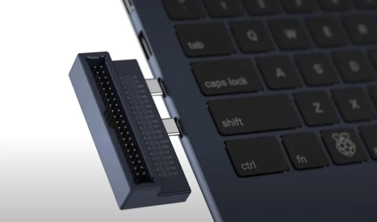 Le module GPIO se connecte tout simplement via USB-C © Argon40