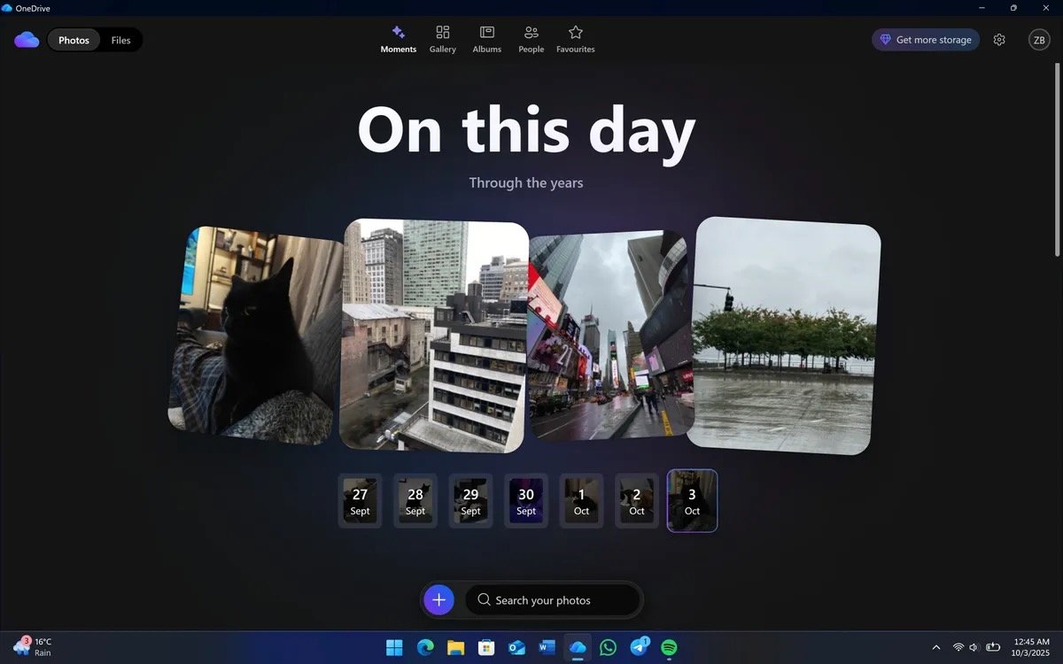 Une nouvelle app OneDrive pour Windows 11 dans les tuyaux. ©Microsoft