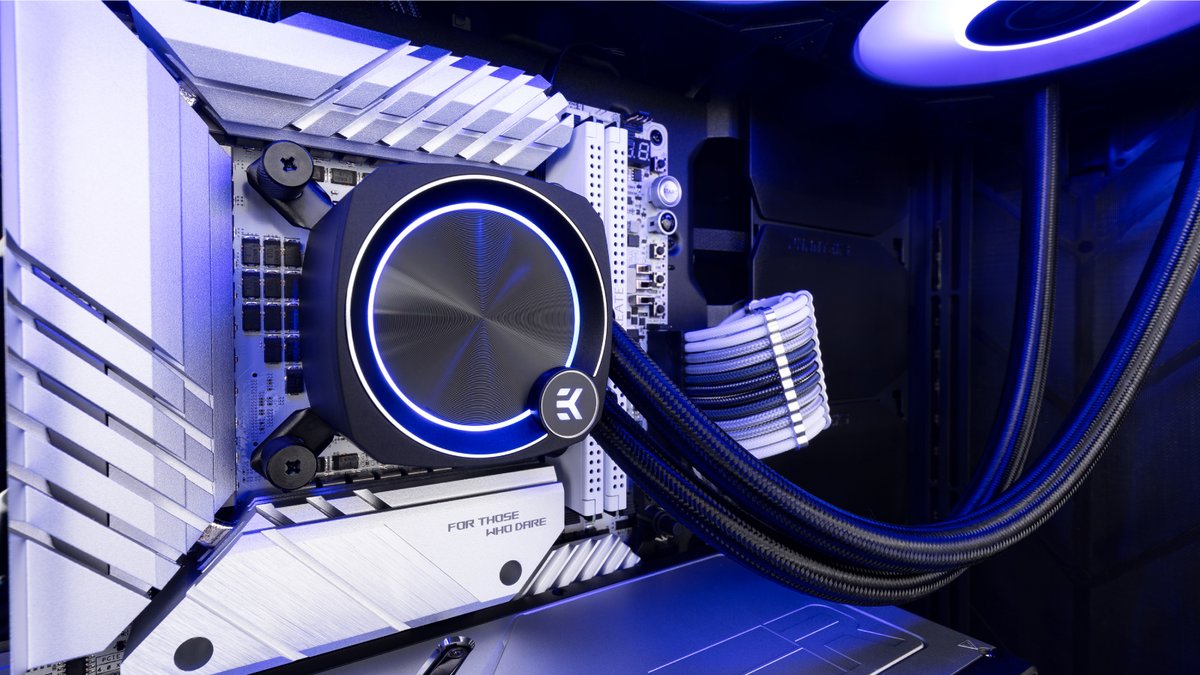 Un waterblock plutôt simple, mais personnalisable © EK