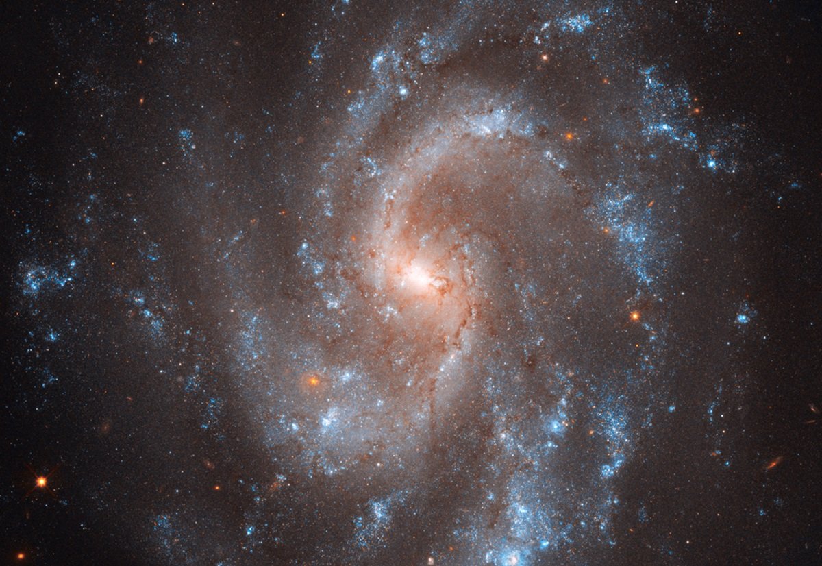 Des étoiles et des nuages de gaz, le lot commun des galaxies © NASA