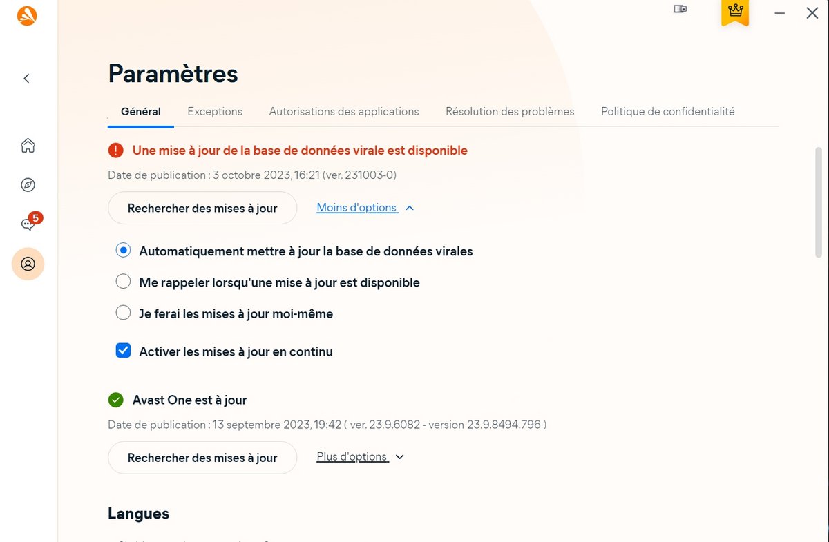 Avast Antivirus Gratuit