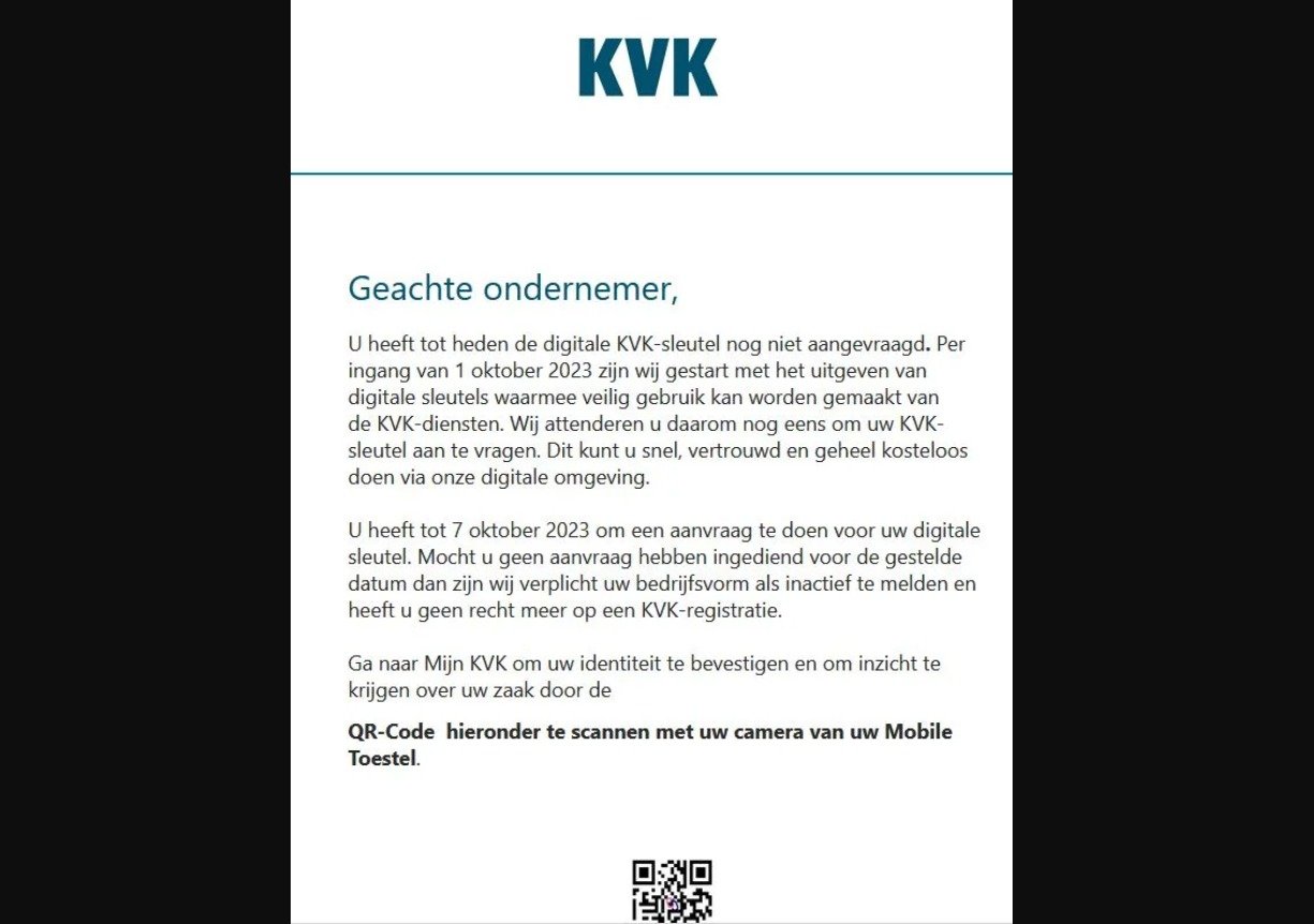 Exemple d'un QR code malveillant en ligne © Malwarebytes