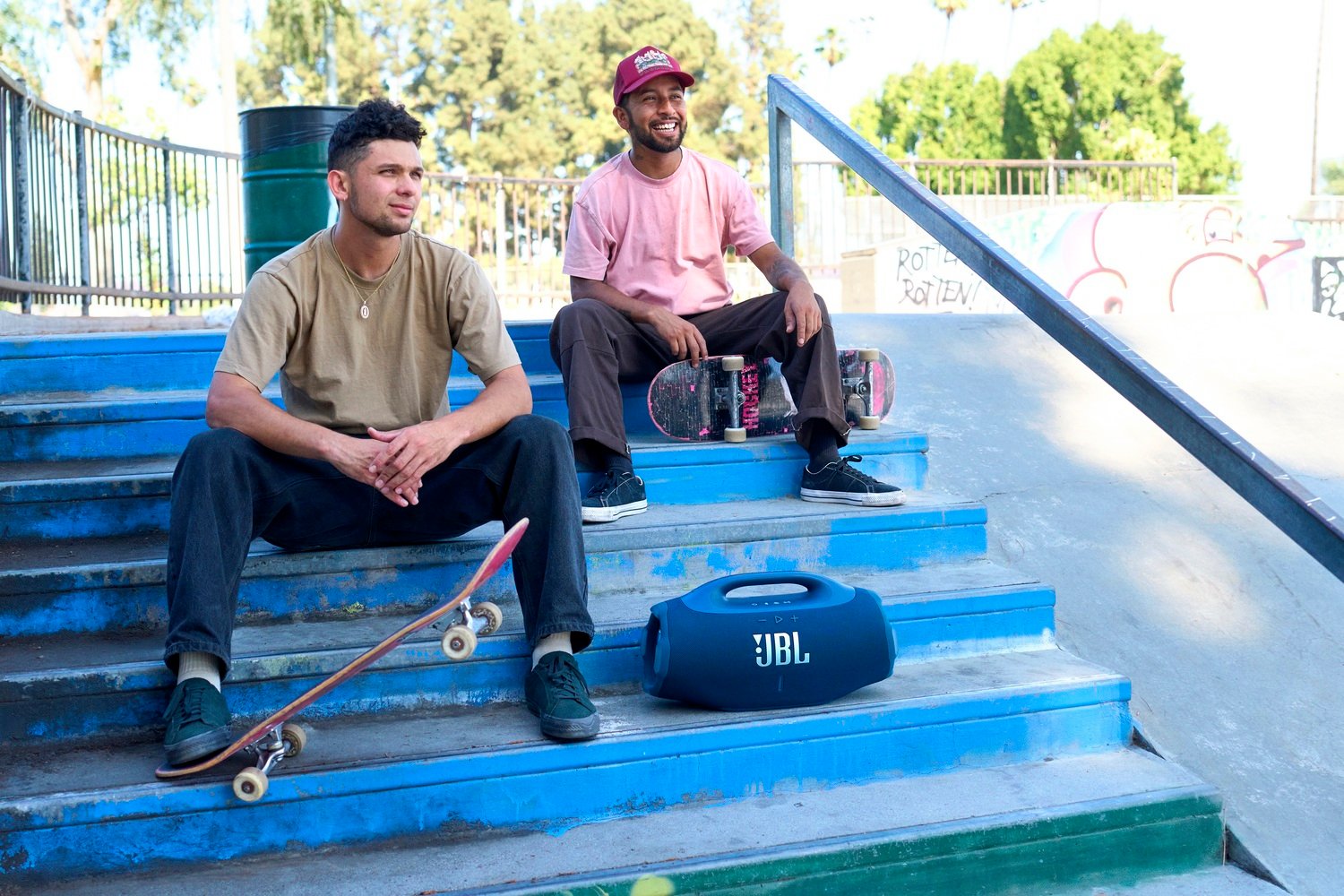 C'est l'enceinte idéale pour être baladée un peu partout. ©JBL