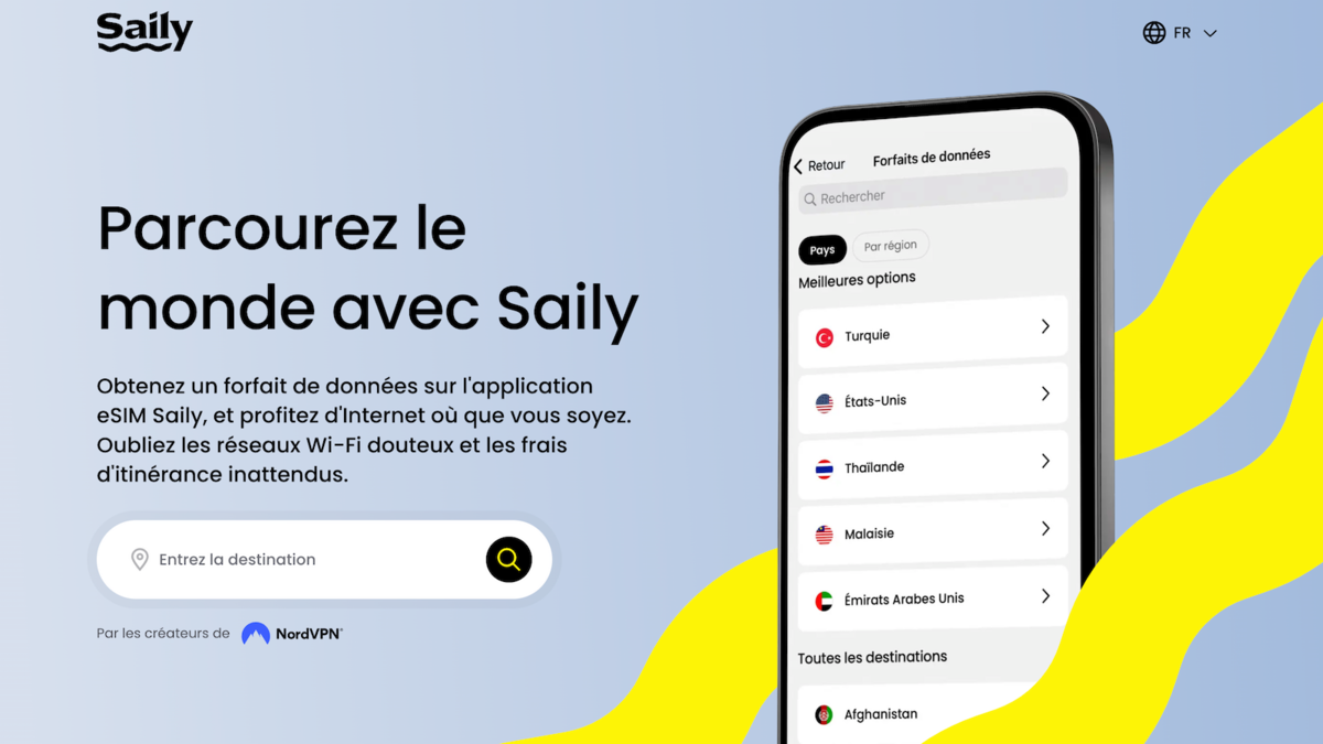 Forfait eSIM Saily