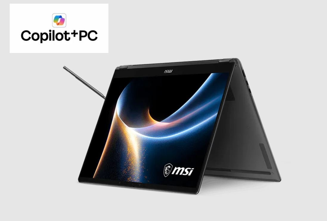 Le Prestige 16 Flip AI+, décliné en 16 et 14". ©MSI