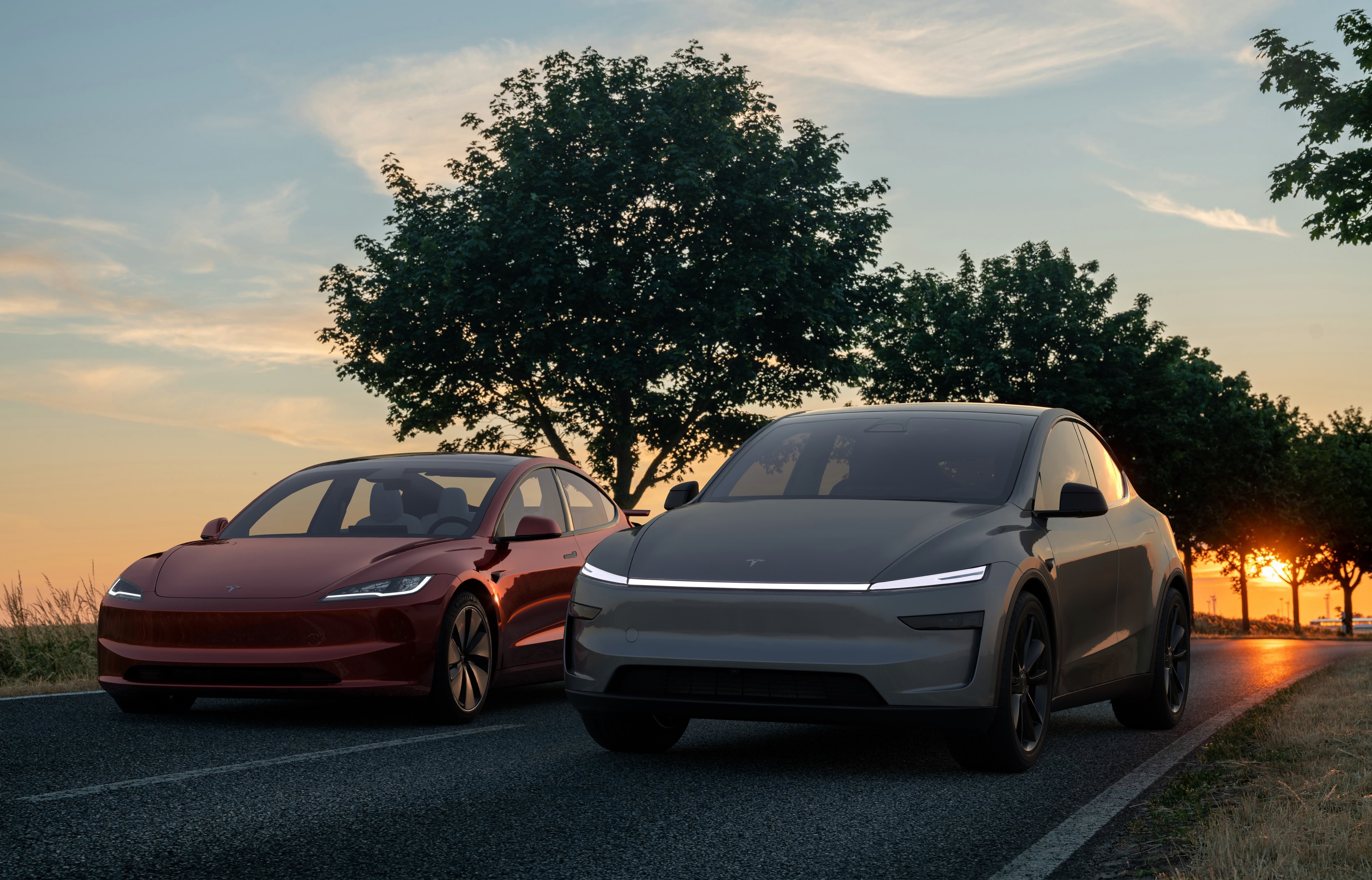 Tesla Model 3 et Model Y - © Shutterstock