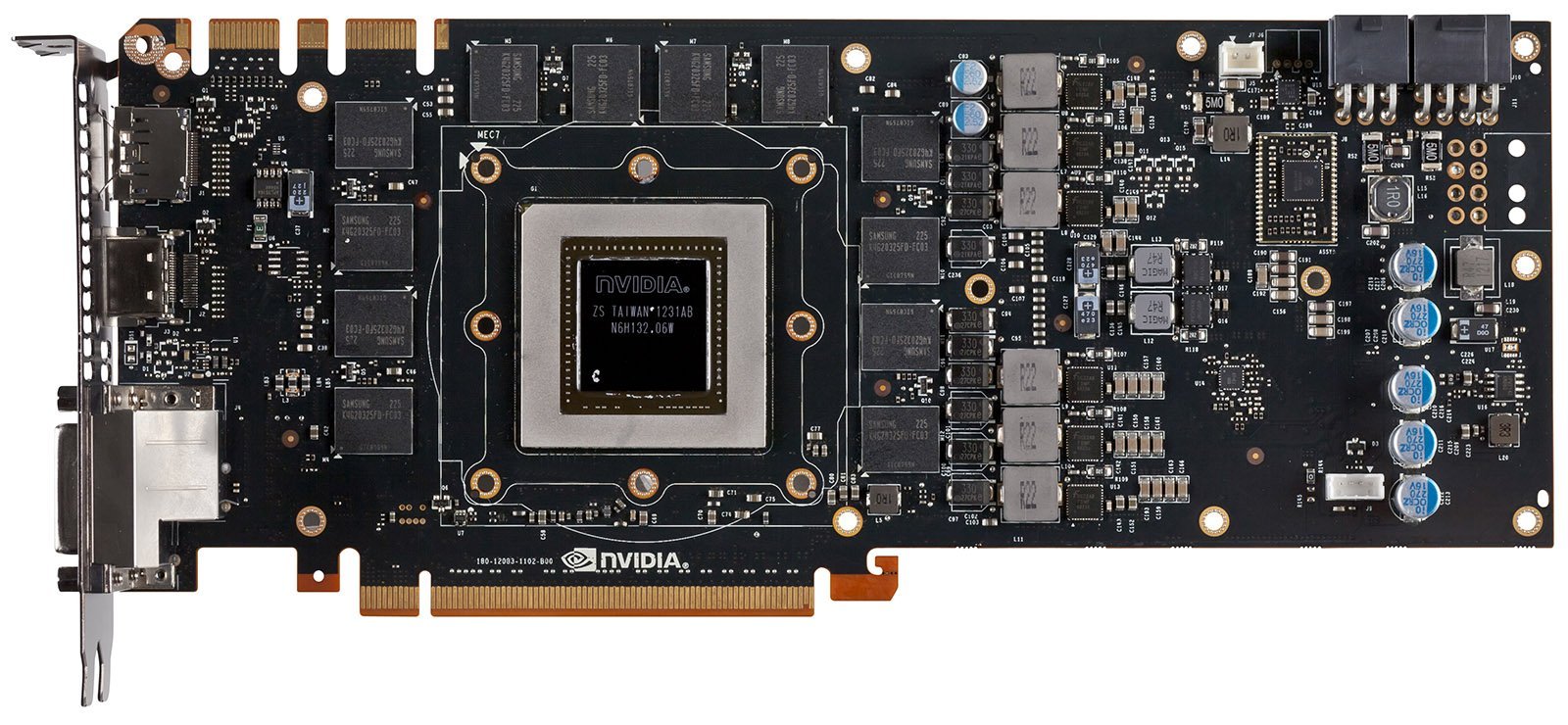 Une GeForce GTX Titan de génération Kepler © NVIDIA