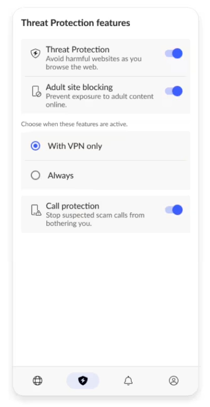 nordvpn controle parental