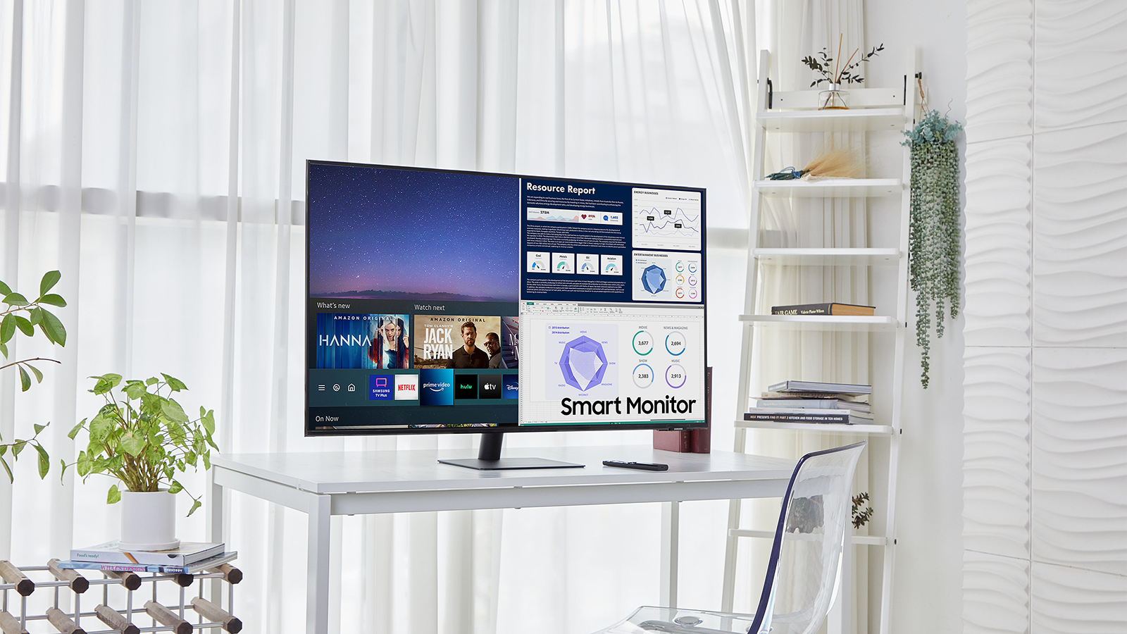 L'écran PC Samsung Smart Monitor M5