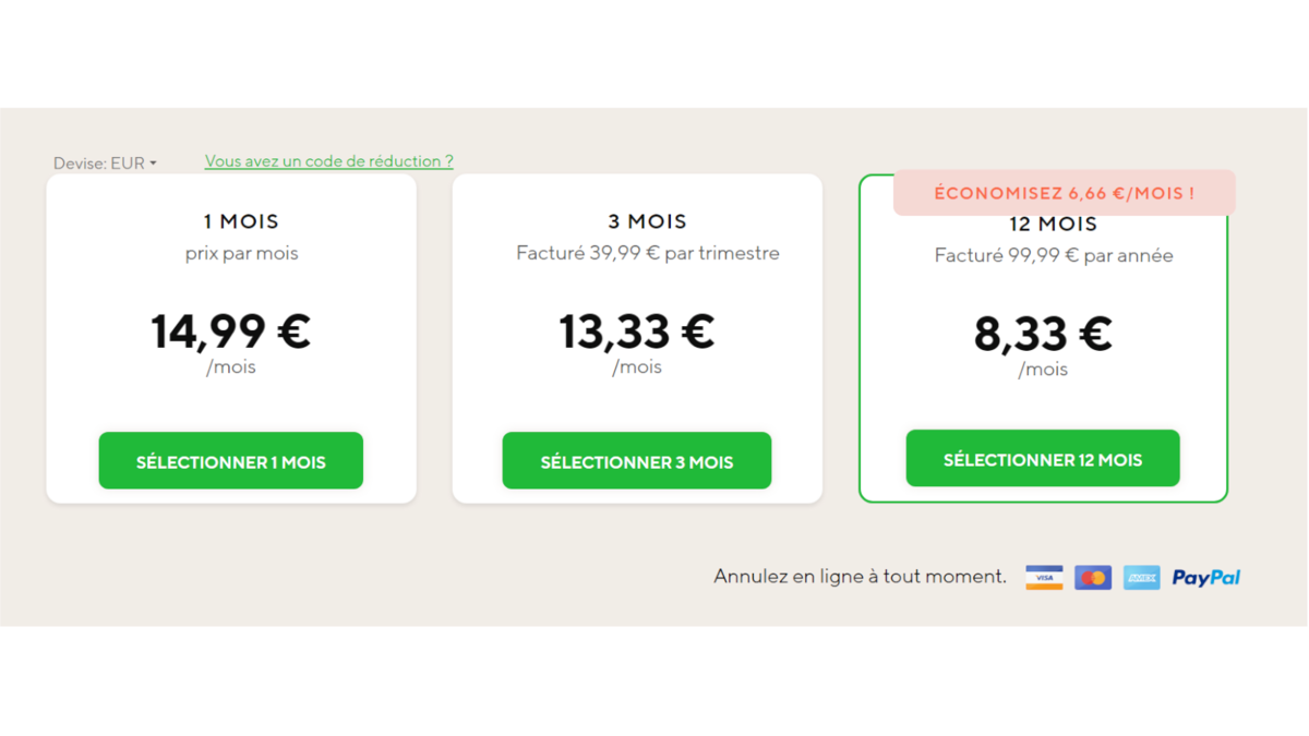 Les abonnements