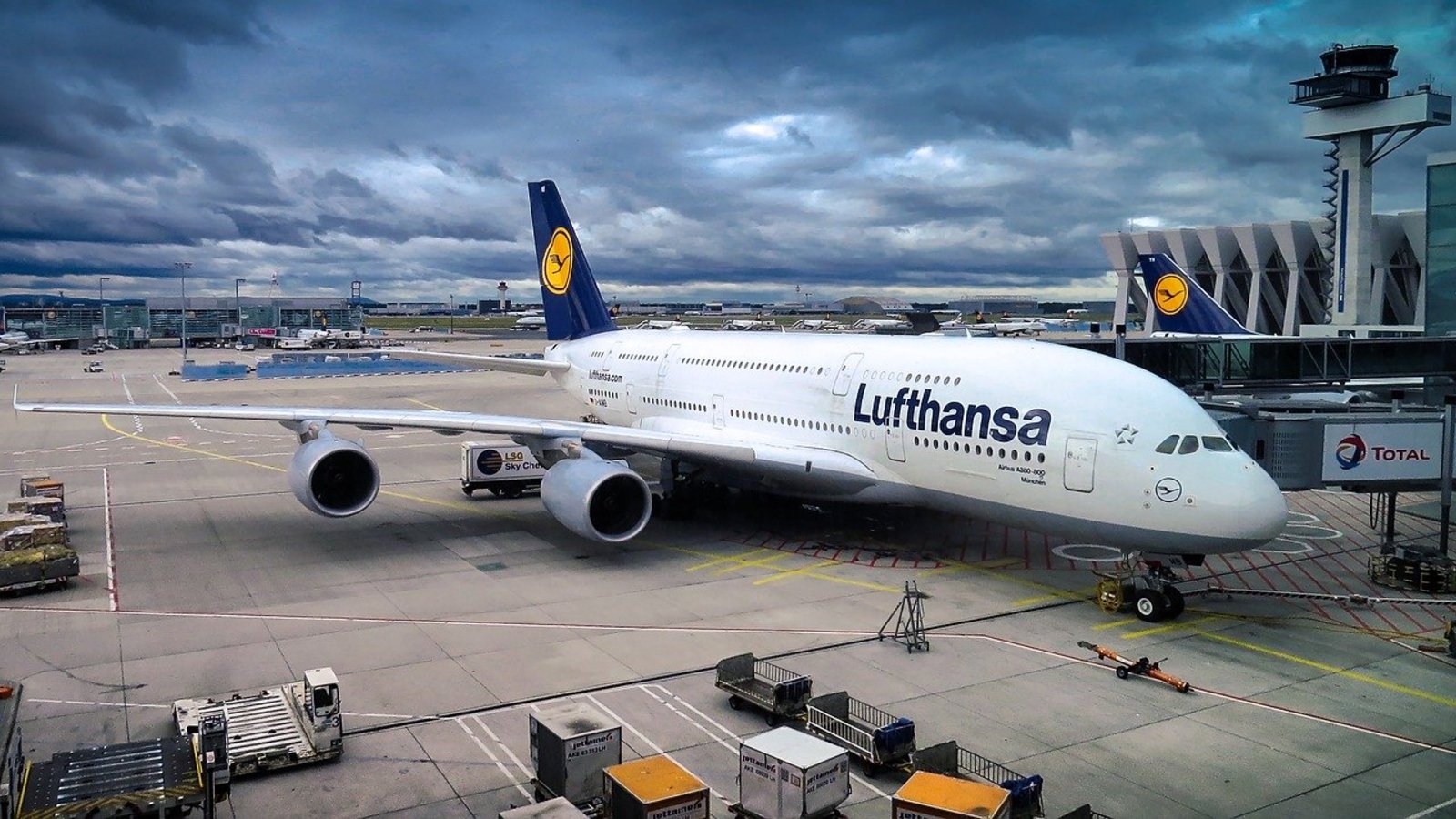 Un Airbus A380 de la Lufthansa. ©Pixabay