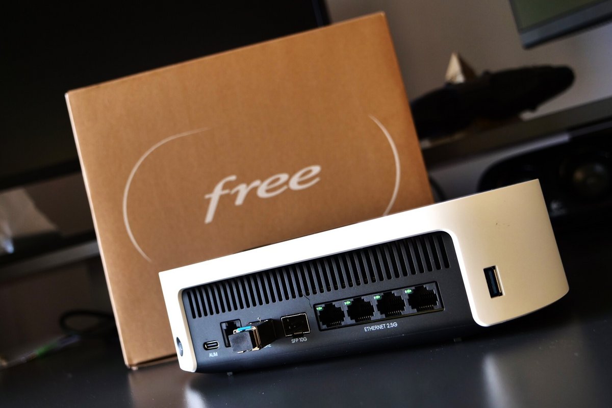 La Freebox Ultra © Alexandre Boero / Clubic