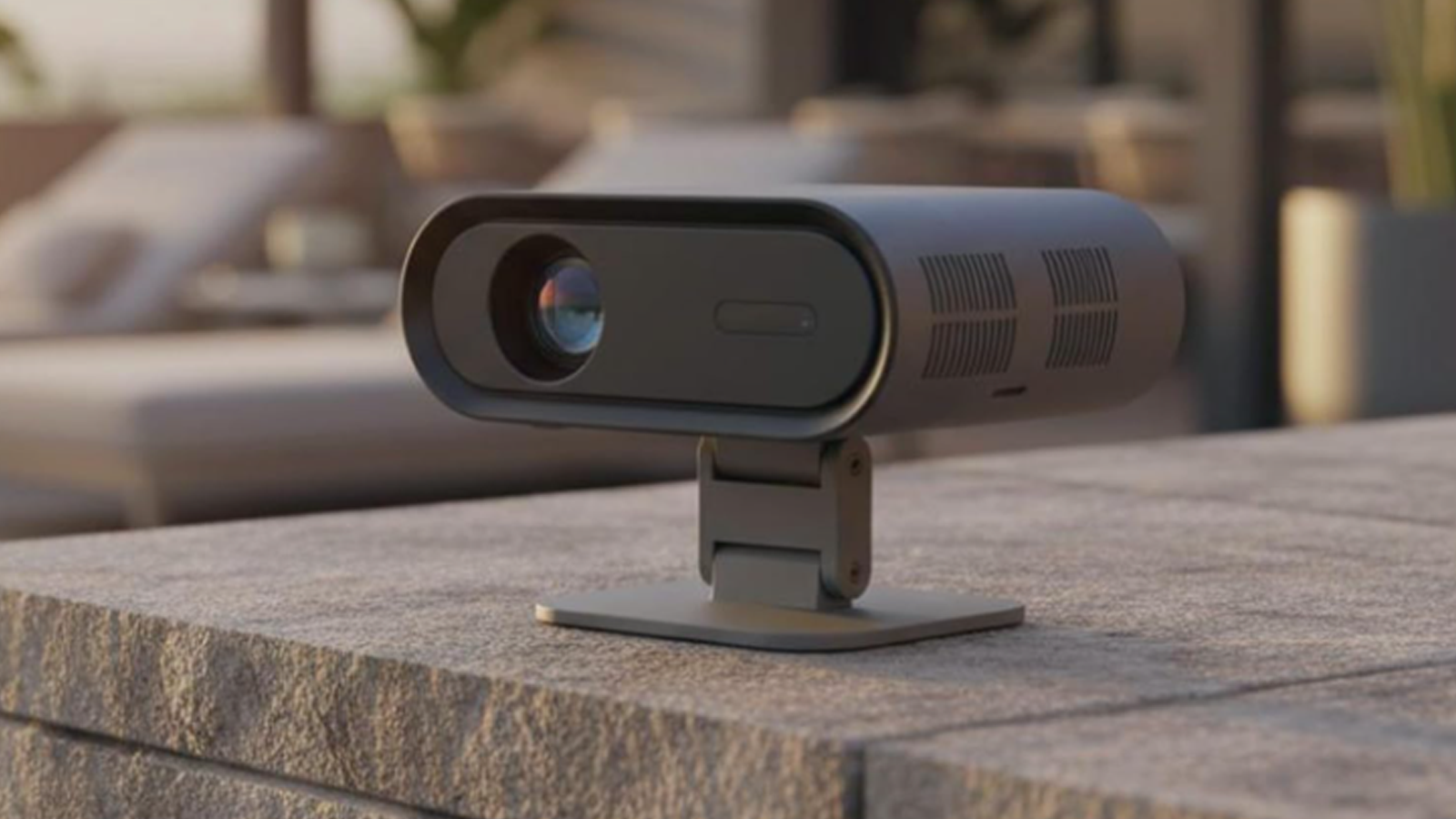 Une vidéoprojecteur compact au design convaincant.