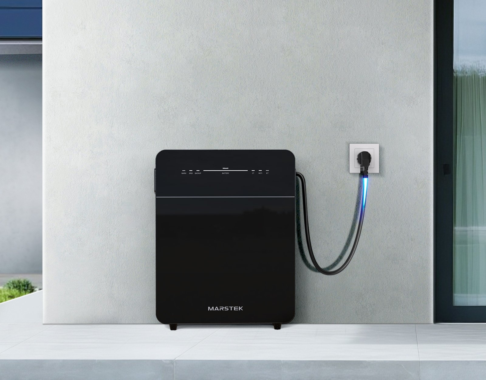 La batterie domestique Marstek vous servira à stocker le trop-plein d'énergie de votre installation solaire ou à emmagasiner quelques kWh à bon prix pendant les heures creuses. ©Marstek 