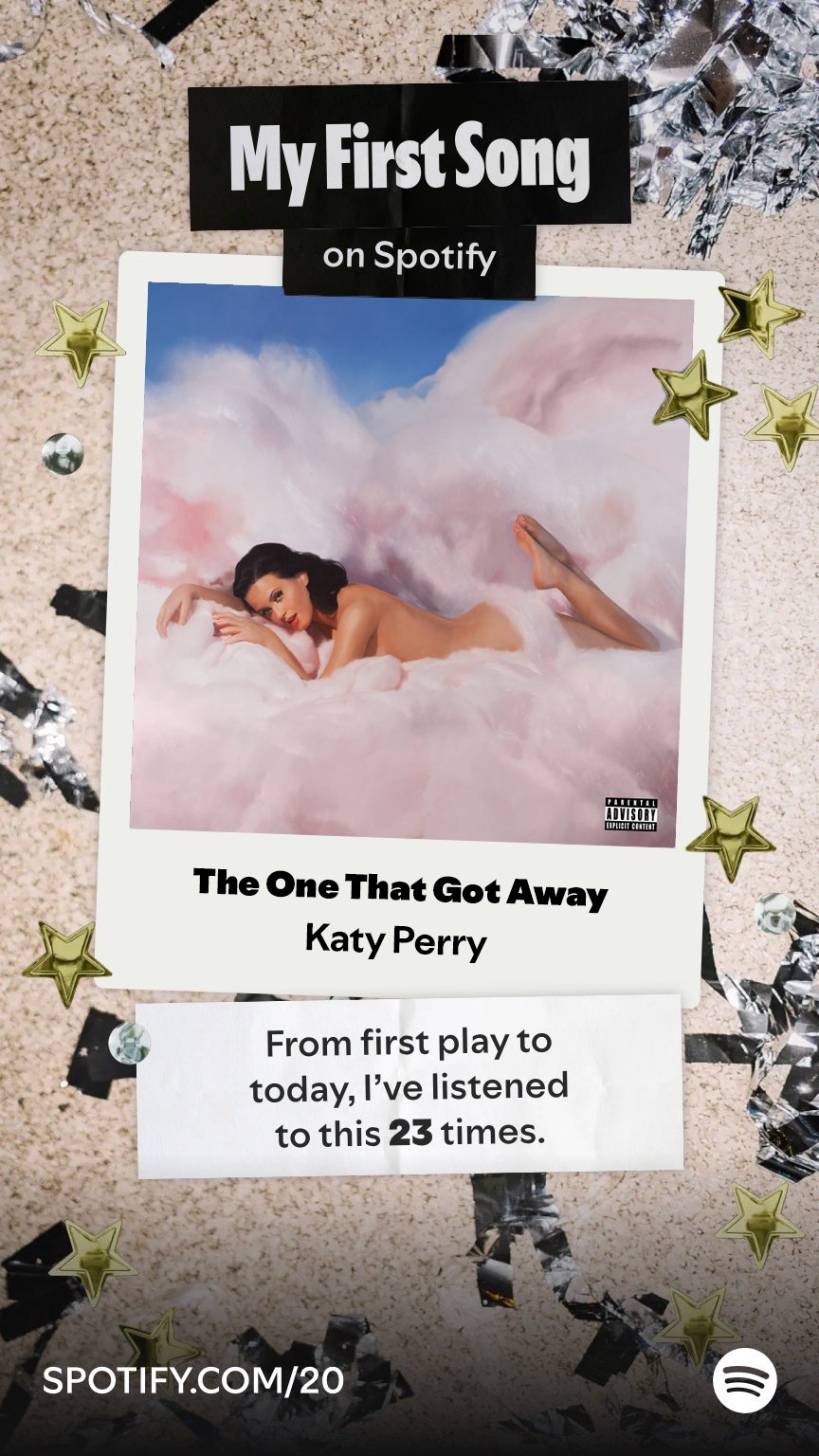 Hasard (ou non), le titre de Katy Perry lancé en 2011 connait un regain d'intérêt ces dernières semaines, grâce... à TikTok. ©Spotify