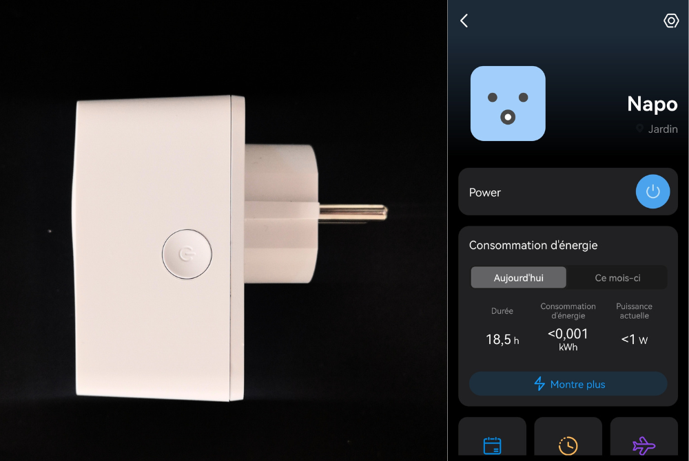 Chez Clubic, on hésite pas à utiliser les prises connectées pour contrôler les dépenses d'électricité © Clubic  