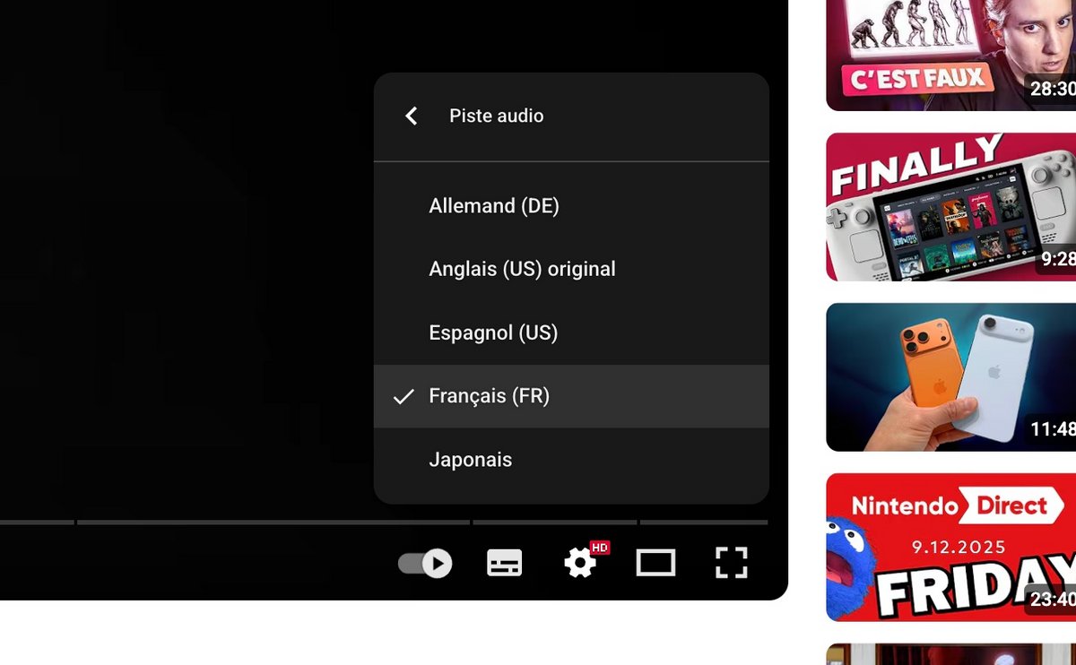 La promesse d’accessibilité est réelle, mais la voix reste souvent mécanique et la traduction peut aplatir l’intention, en particulier sur des titres et formats taillés pour l’ambiguïté et l’engagement. © Clubic