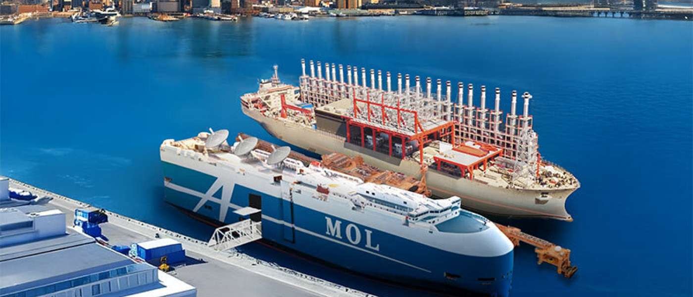 L'armateur japonais signe avec Hitachi pour un projet inédit. © MOL