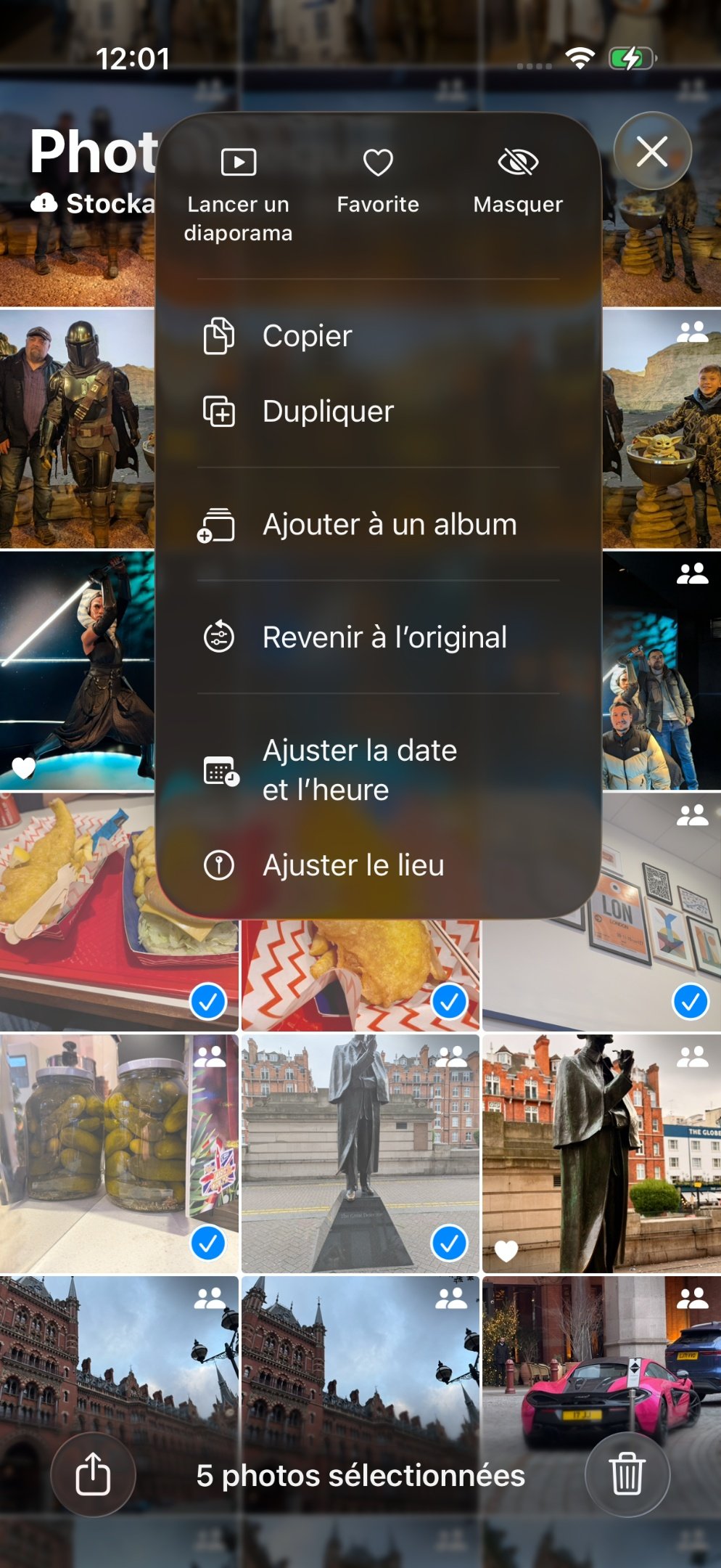 Des options de partage de photos plus accessibles