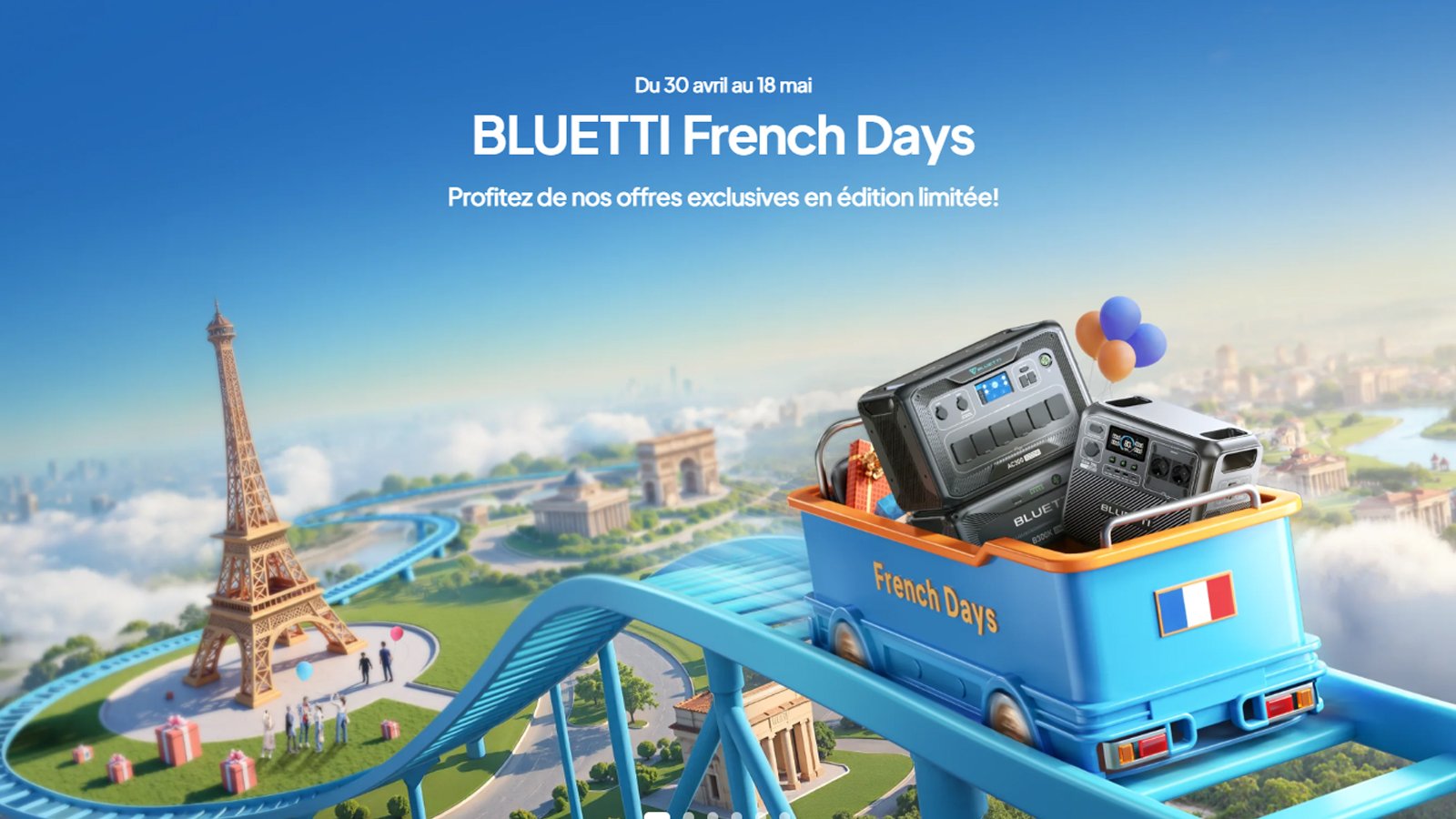 Les French Days sont de retour chez Bluetti ©Bluetti