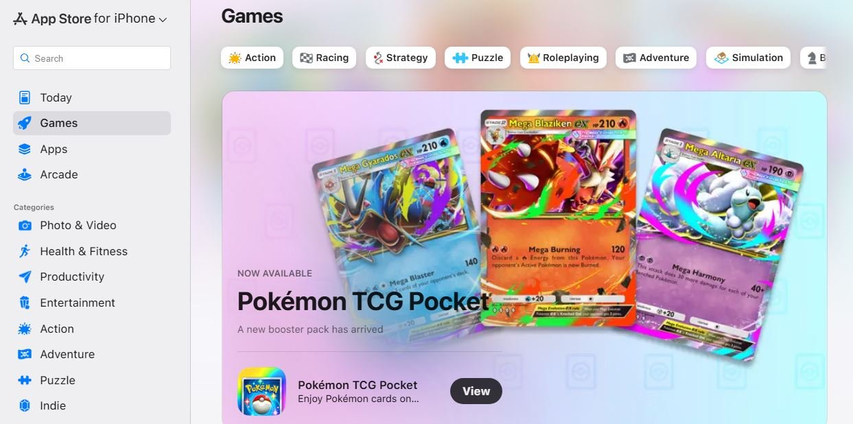 La version web de l'AppStore. ©Apple