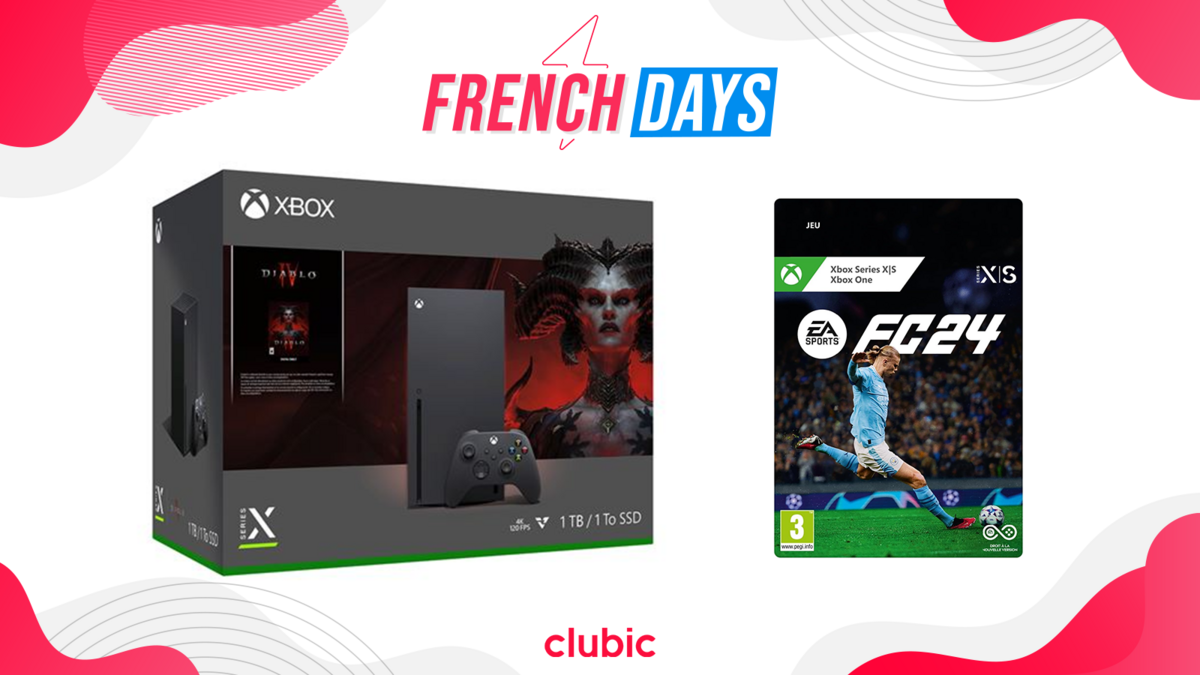 Le pack Xbox Series X avec Diablo IV et EA Sports FC 24