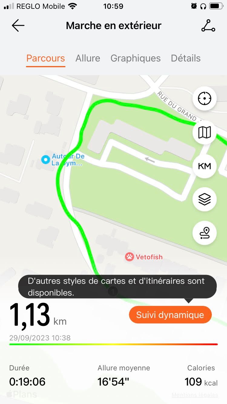 Huawei Watch GT 4 - Suivi GPS 3